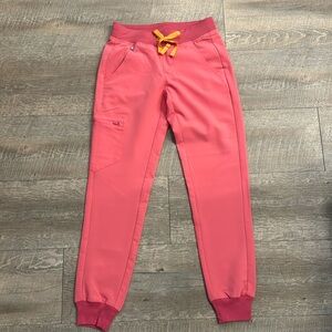 women's Neon Pink Zamora - Jogger Scrub Pants - XXS / Neon Pink